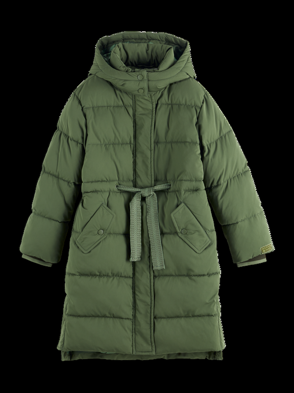 maison scotch LONG PUFFER JACKET