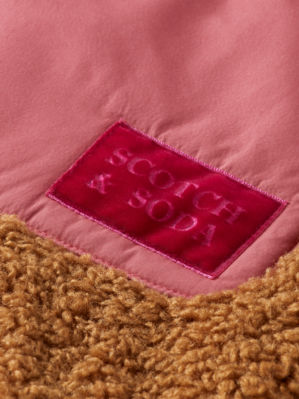 Maison Scotch LONG TEDDY JACKET