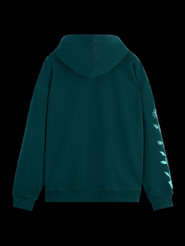 Maison Scotch LOOSE FIT ARTWORK HOODIE