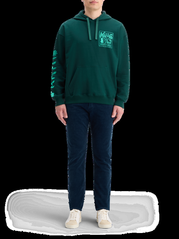 maison scotch LOOSE FIT ARTWORK HOODIE