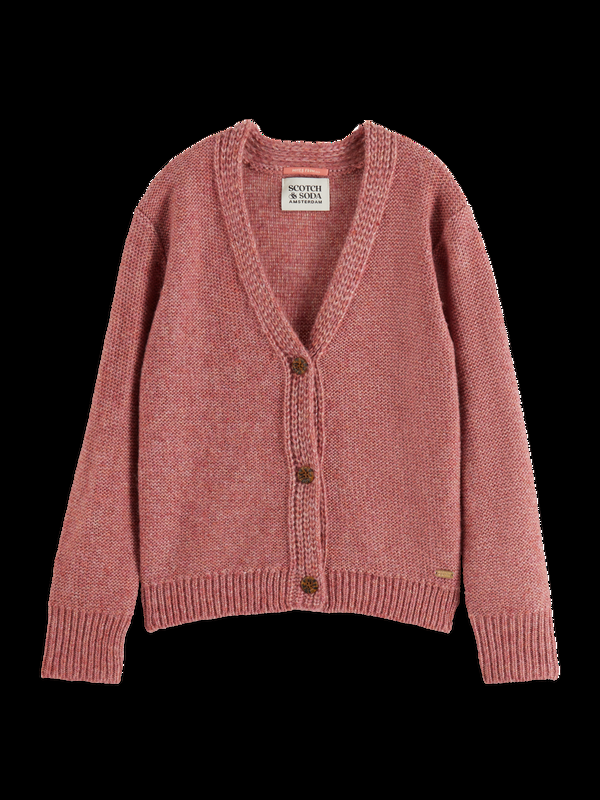 maison scotch LUREX CARDIGAN