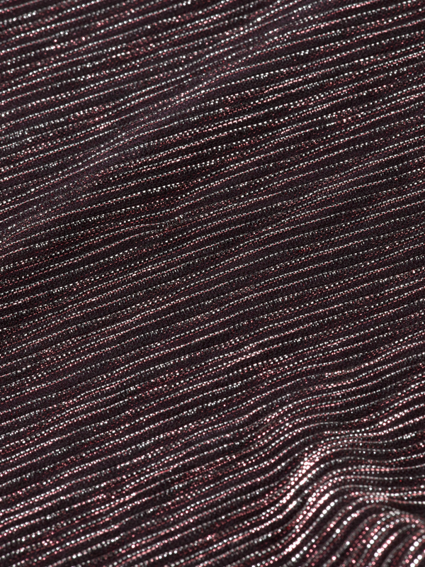 Maison Scotch LUREX HIGH NECK MINI DRESS