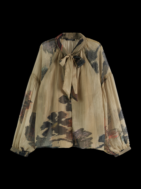 Maison Scotch Lurex-topje