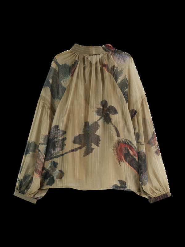 Maison Scotch Lurex-topje