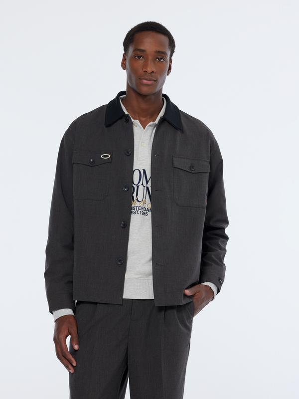 maison scotch Melange shirt jacket