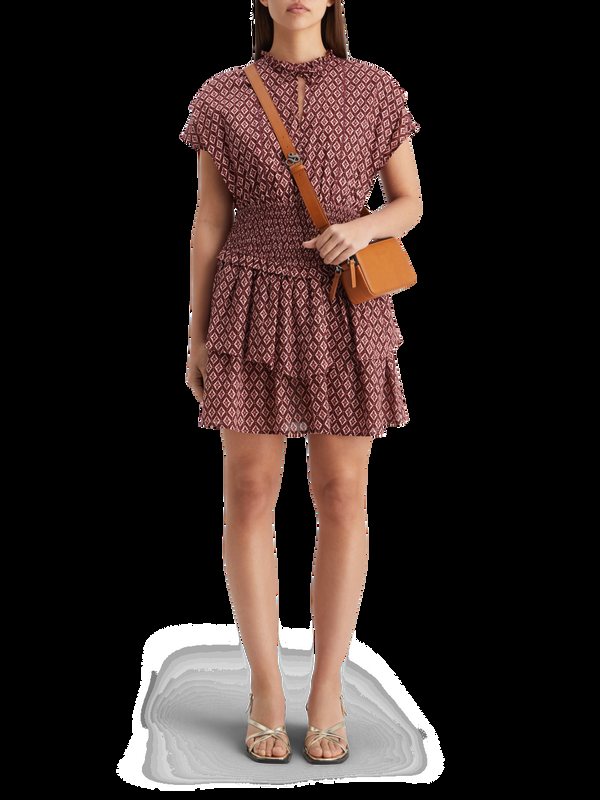 maison scotch Mini-jurkje met kiel