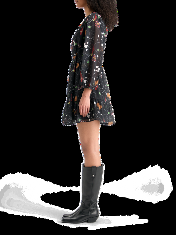 Maison Scotch MINI WRAP DRESS