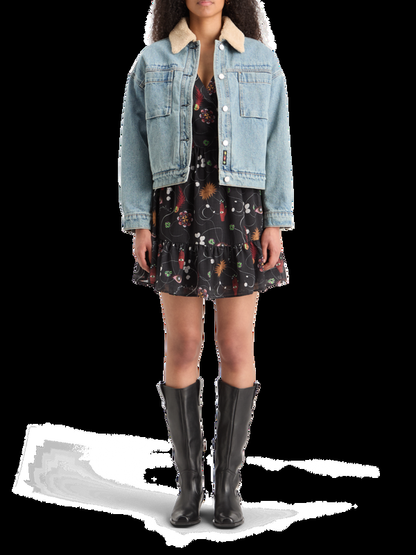 maison scotch MINI WRAP DRESS