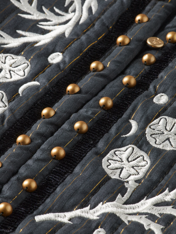 Maison Scotch MYSTIC EMBROIDERY GILET