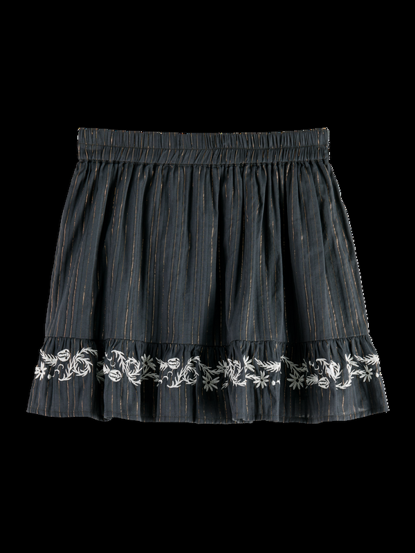 Maison Scotch MYSTIC EMBROIDERY SKIRT