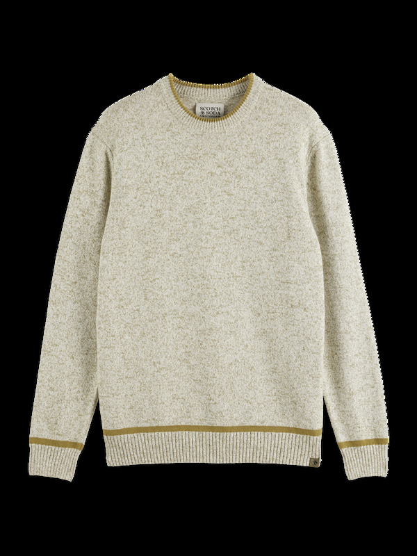 Maison Scotch Normale Katoenmix Met Ronde Hals