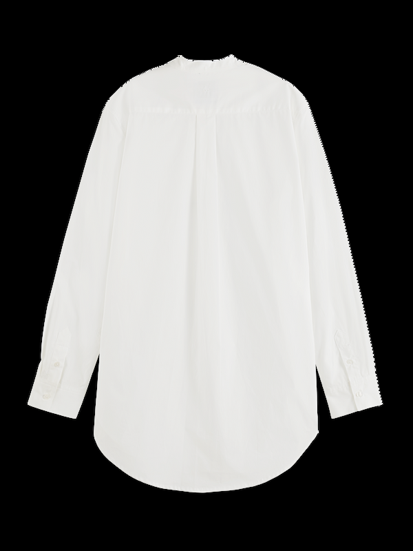 Maison Scotch PLACKET RUFFLE SHIRT