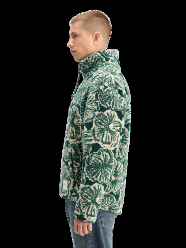 Maison Scotch POLAR FLEECE ZIP SWEATSHIRT