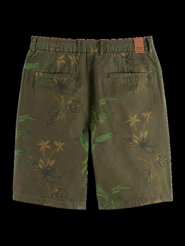 Maison Scotch Printed Cotton Shorts