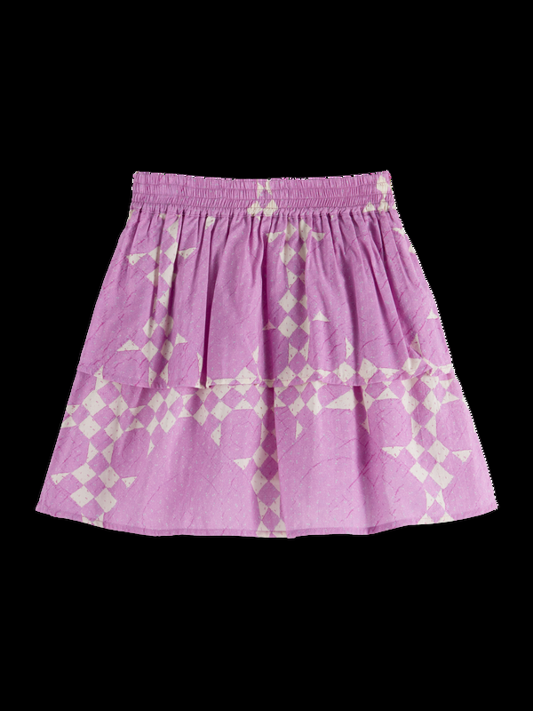 Maison Scotch Printed Skirt