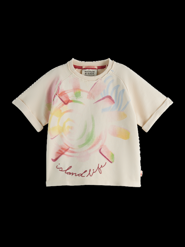 maison scotch Raglan Crewneck