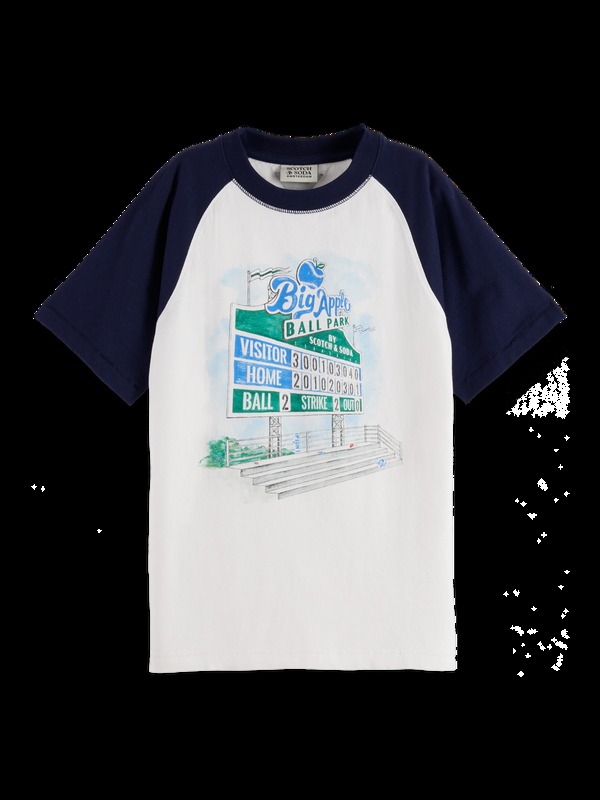 maison scotch Raglan T-Shirt