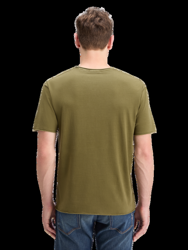 Maison Scotch RAW EDGE GARMENT DYE T-SHIRT