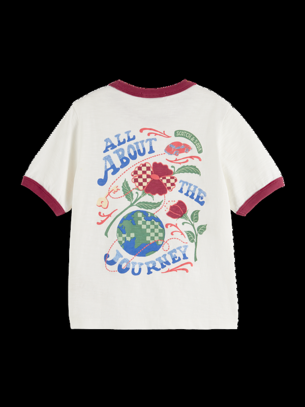 Maison Scotch REGULAR-FIT ARTWORK T-SHIRT