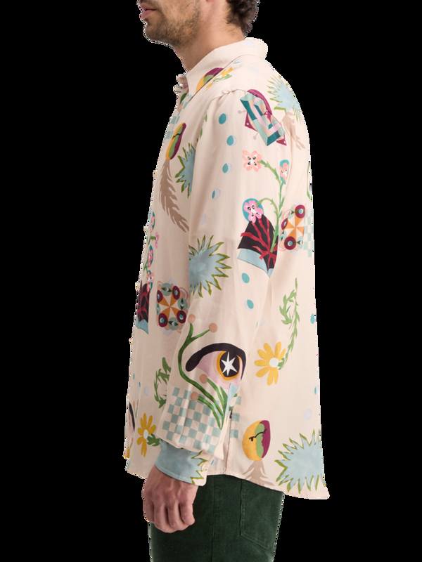 Maison Scotch REGULAR FIT MID SHINE AOP SHIRT