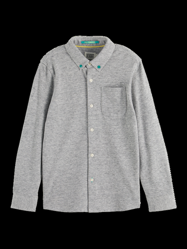 maison scotch REGULAR-FIT PIQUE SHIRT