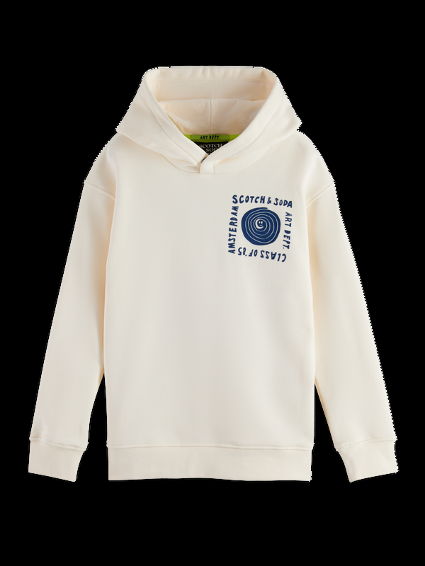 maison scotch Relaxed-fit artwork hoodie