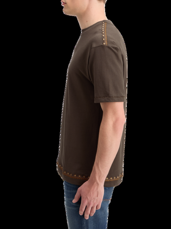 Maison Scotch RELAXED FIT EMBROIDERY T-SHIRT