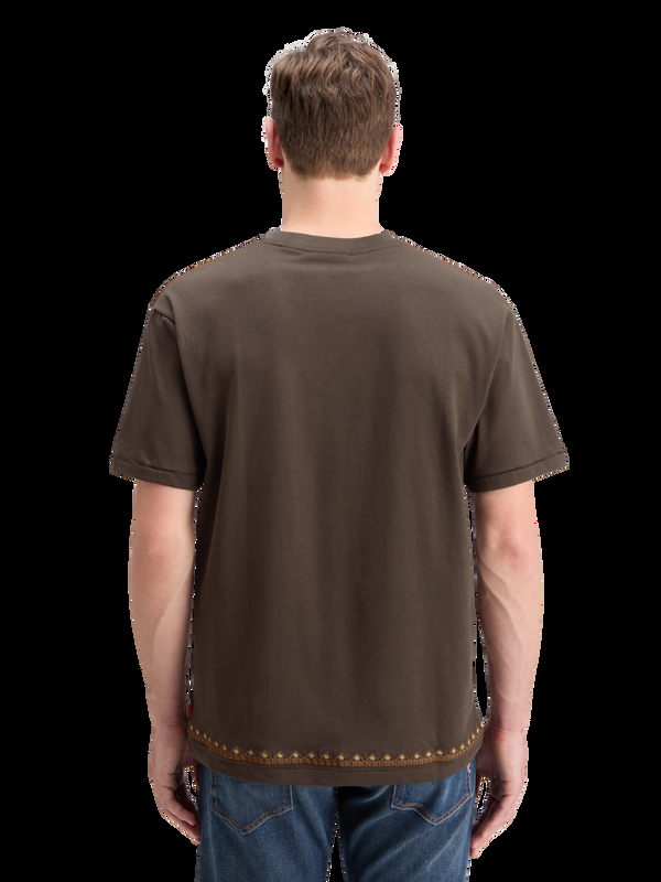 Maison Scotch RELAXED FIT EMBROIDERY T-SHIRT