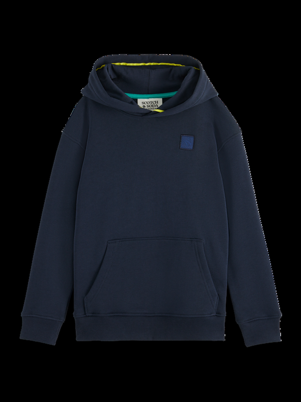 maison scotch RELAXED-FIT LOGO HOODIE