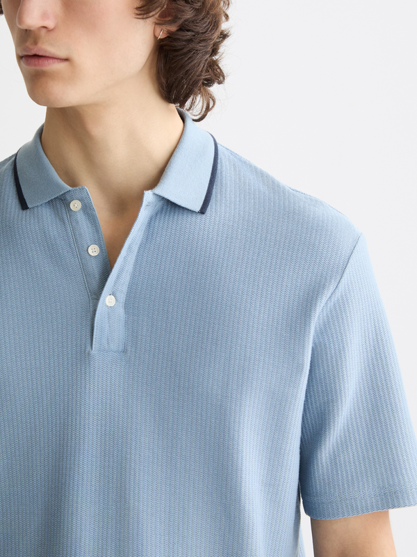 Maison Scotch Relaxed-fit Structured Polo