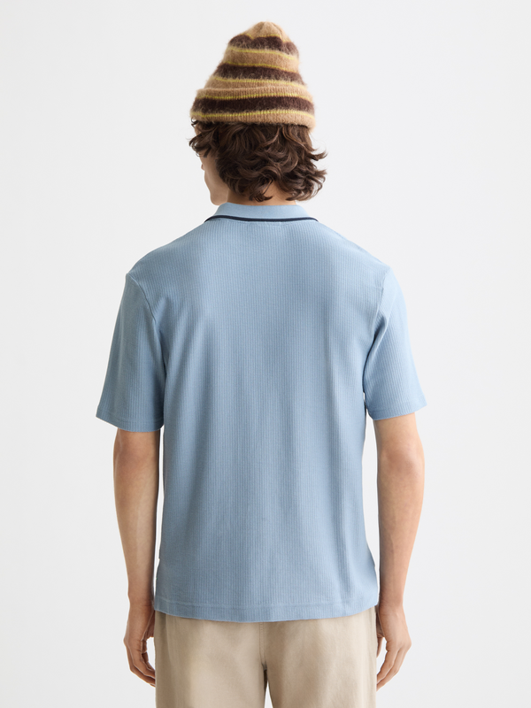 Maison Scotch Relaxed-fit Structured Polo