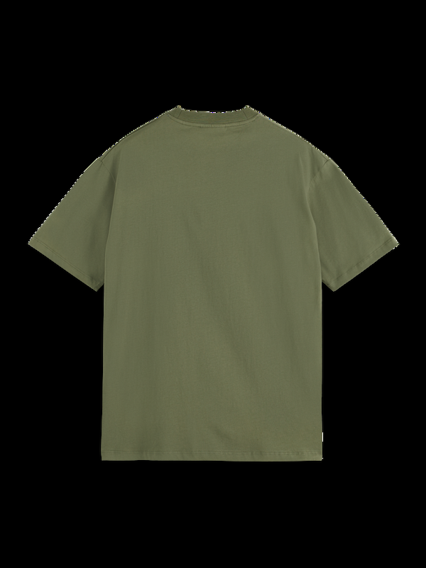 Maison Scotch Relaxed Fit T-shirt Met Artwork