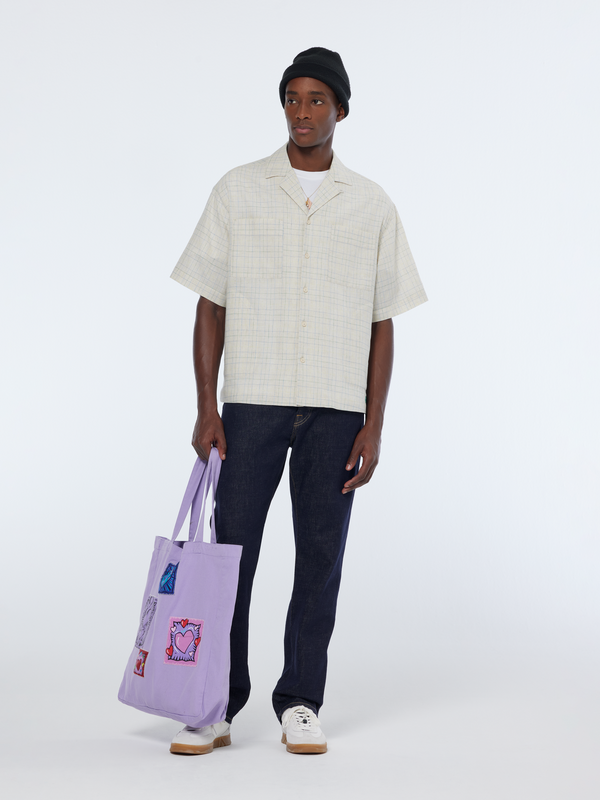 Maison Scotch Relaxed Fit Yarn-dyed Check Shirt