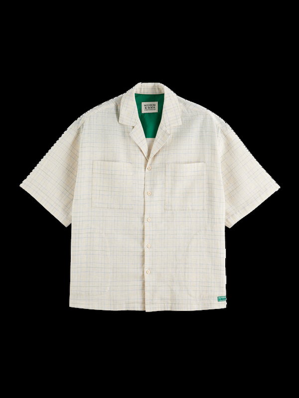 Maison Scotch Relaxed Fit Yarn-dyed Check Shirt