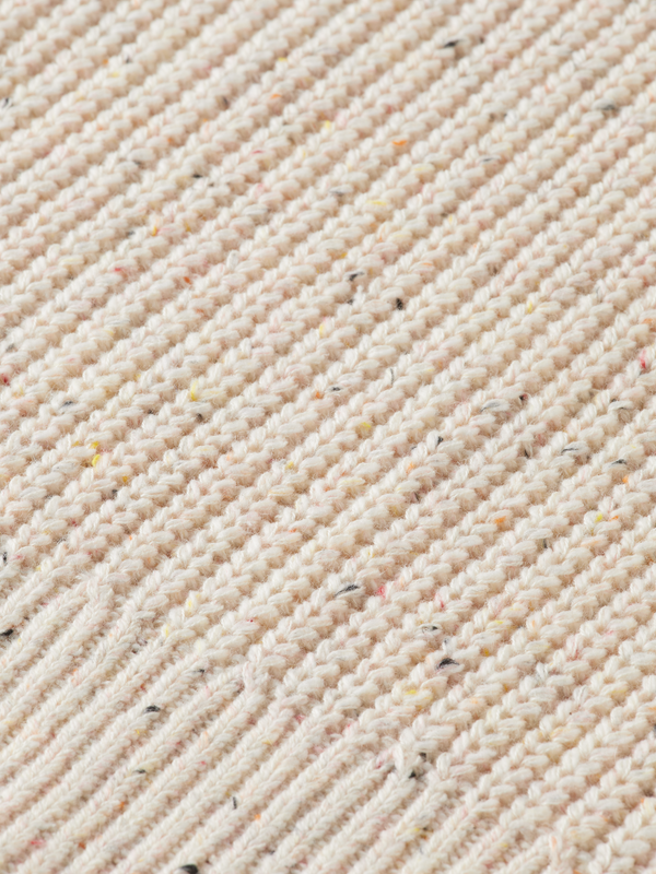 Maison Scotch RIB KIT PULLOVER IN NEPS QUALITY