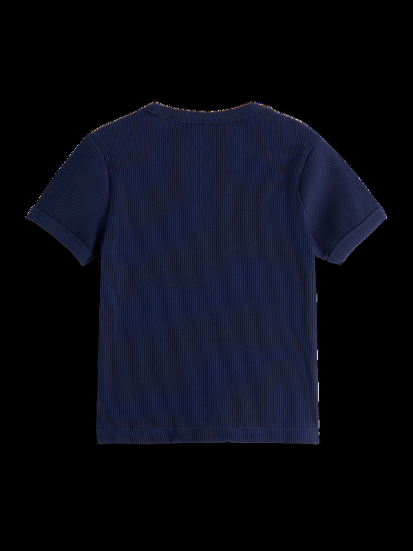 Maison Scotch Ribbed T-Shirt