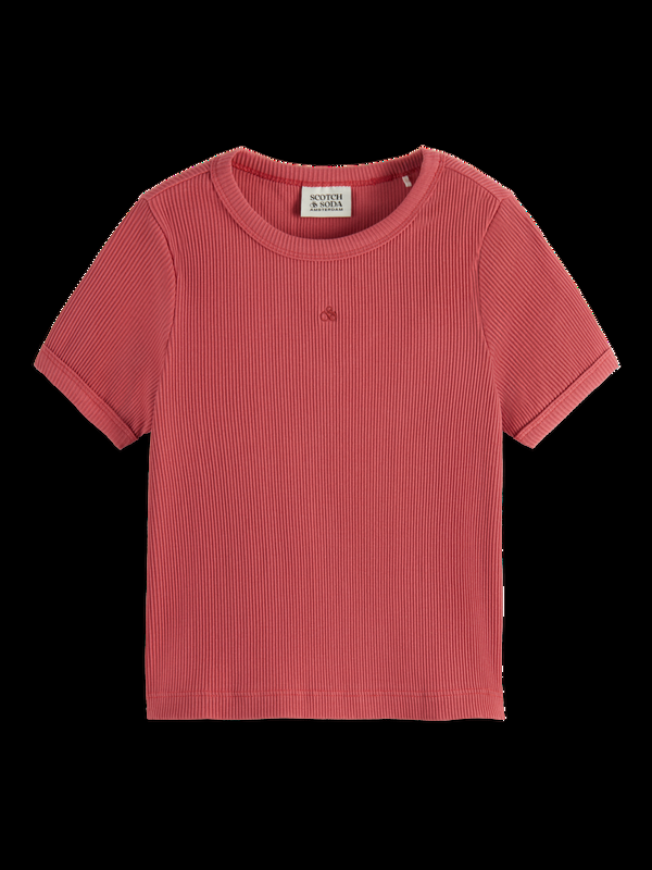 maison scotch Ribbed T-Shirt