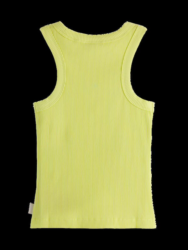 Maison Scotch Ribbed Tank Top