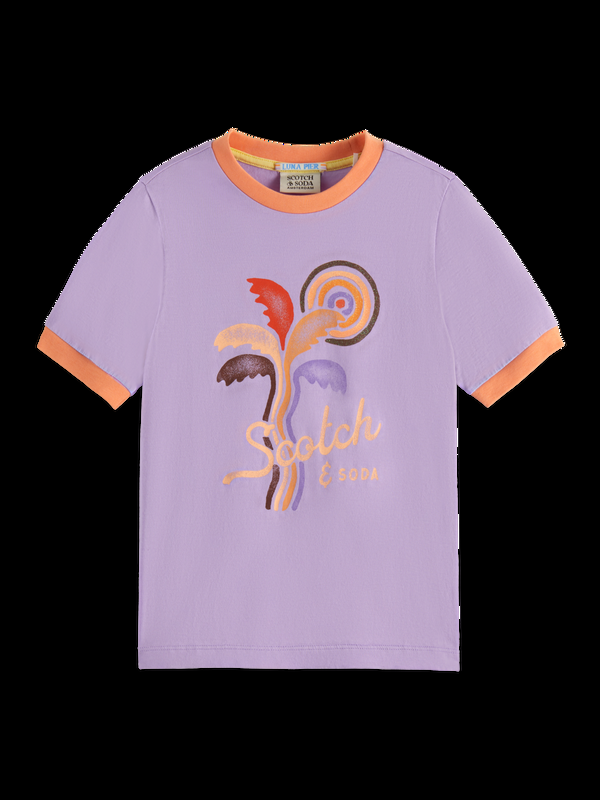 maison scotch Ringer T-Shirt