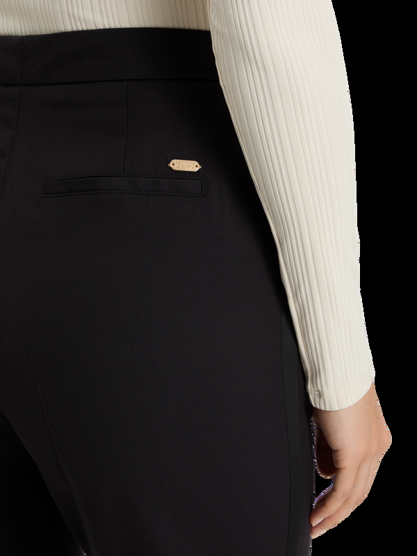 Maison Scotch ROBYN - TUXEDO PANT WITH SATIN DETAIL