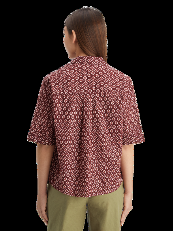 Maison Scotch RVS Shirt Lurex Print