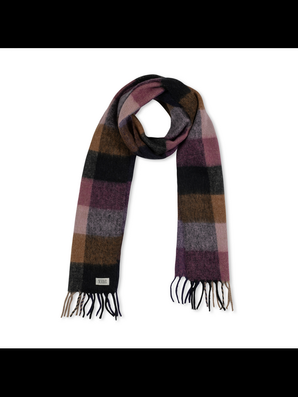Maison Scotch S&S WOVEN BUFFALO CHECK SCARF