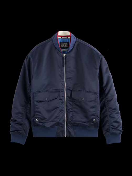 maison scotch SATIN BOMBER