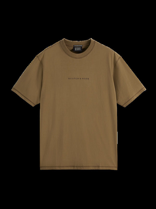Maison Scotch Seasonal Essential Logo T-shirt