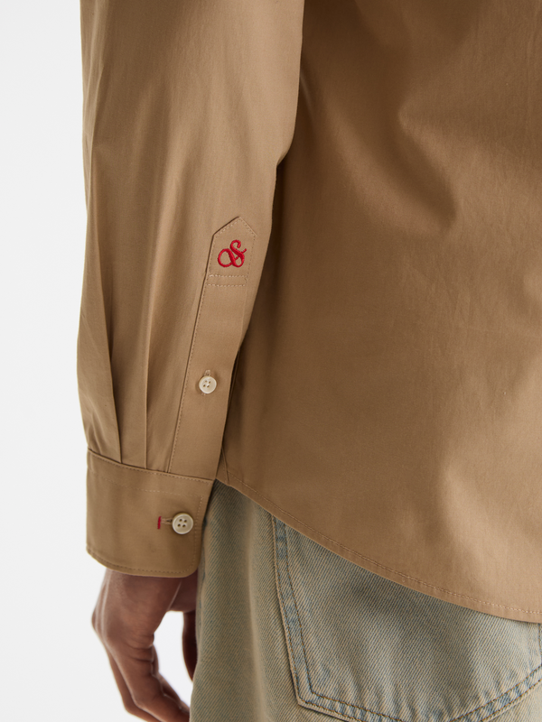 Maison Scotch Seasonal Essentials Poplin Shirt