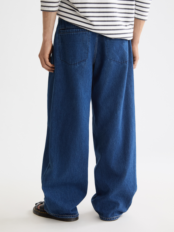 Maison Scotch Seasonal Super Loose Pleat Denim