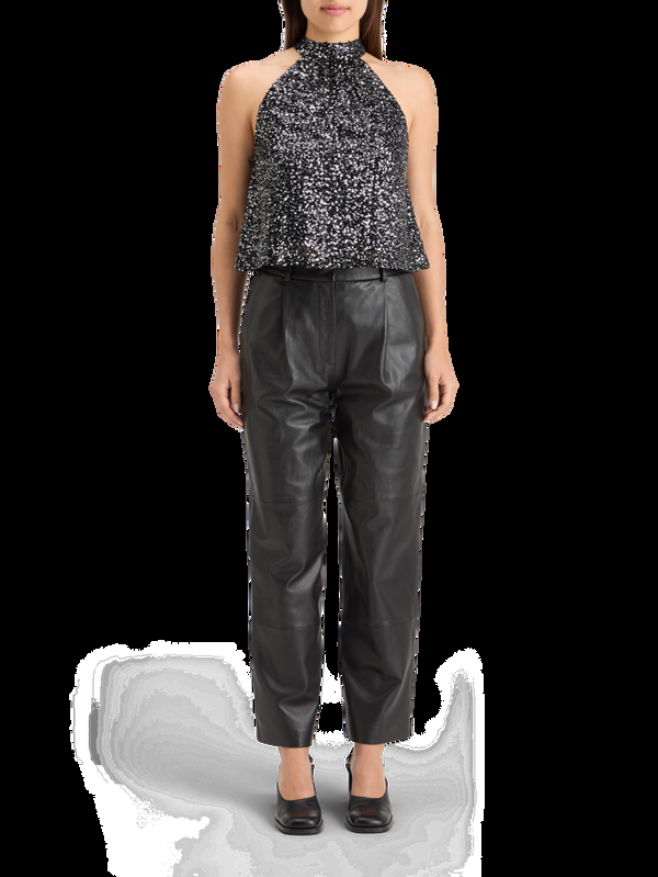 maison scotch SEQUIN TANK TOP