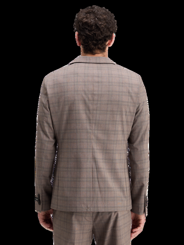 Maison Scotch SINGLE BREASTED YARN-DYED BLAZER