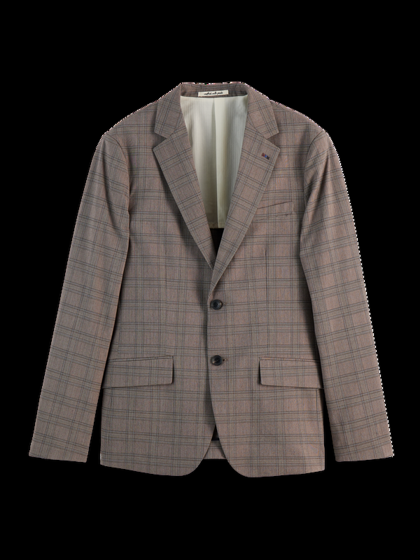 Maison Scotch SINGLE BREASTED YARN-DYED BLAZER