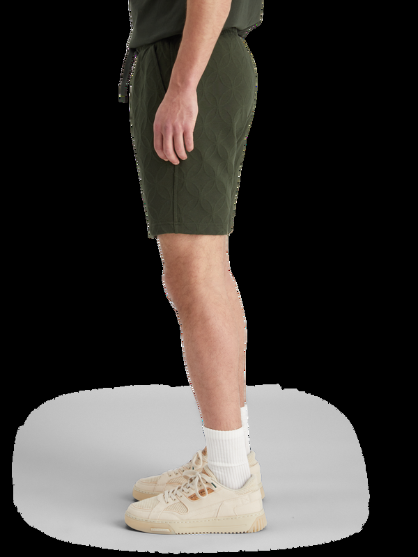 Maison Scotch Sweatshort Van Jacquardbadstof